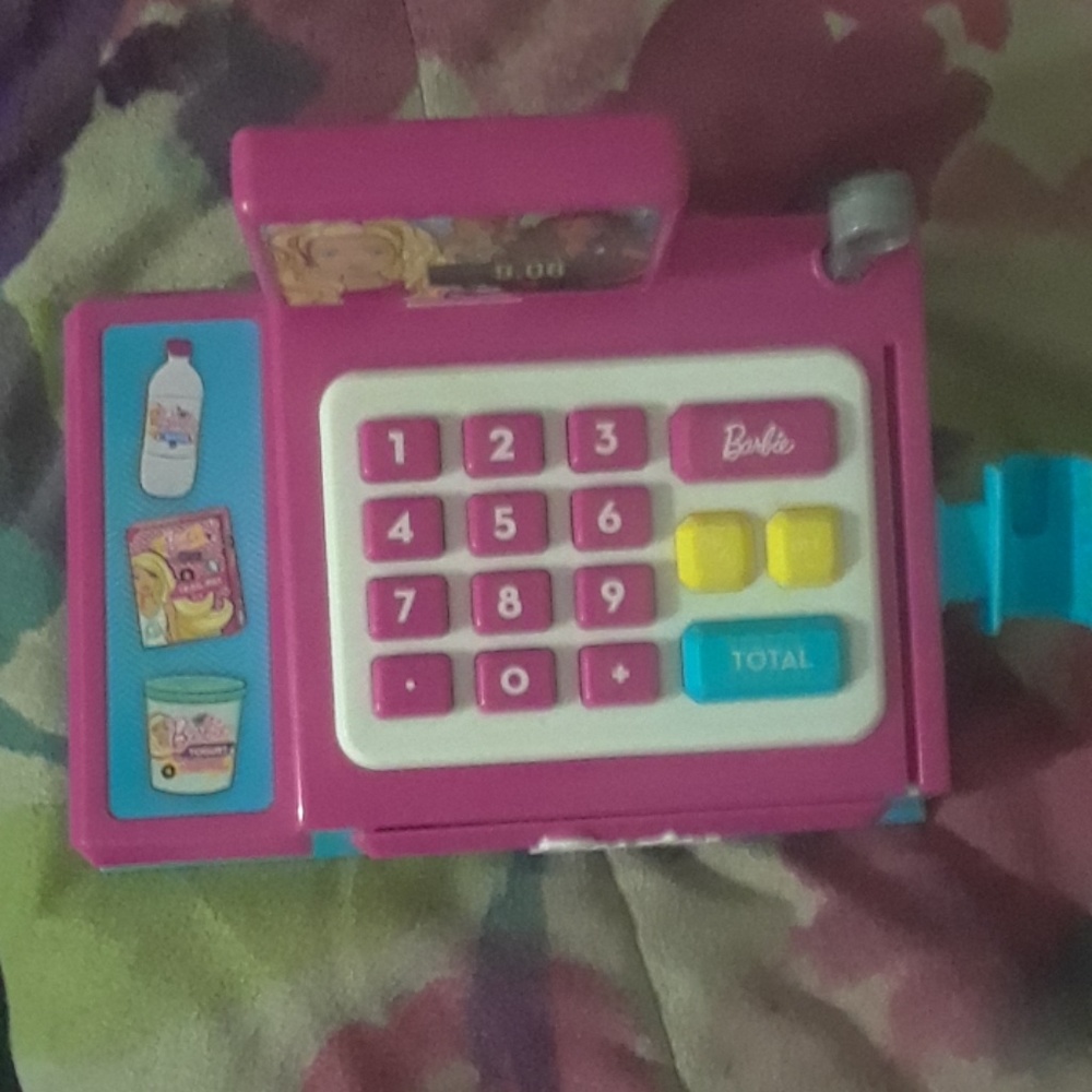 barbie cash register